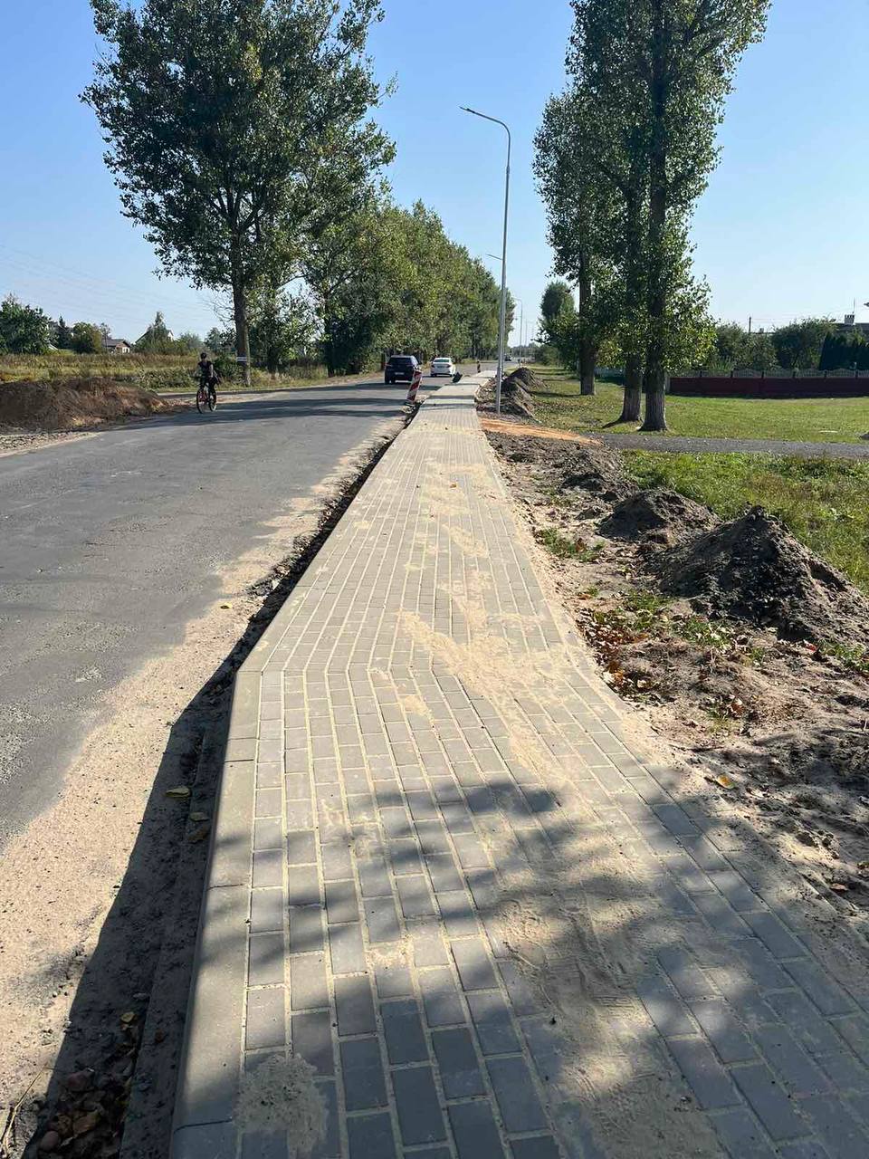 Специалисты КУП «Брестское ДЭП» ведут работы по ремонту и благоустройству Свято-Афанасьевской улицы