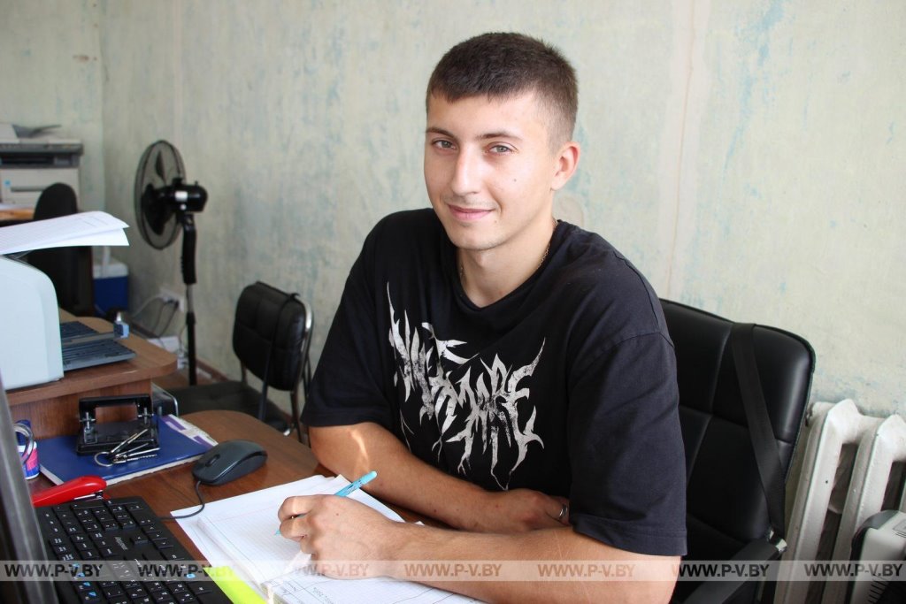 Молодой специалист из Пинского района смог осуществить свою давнюю мечту