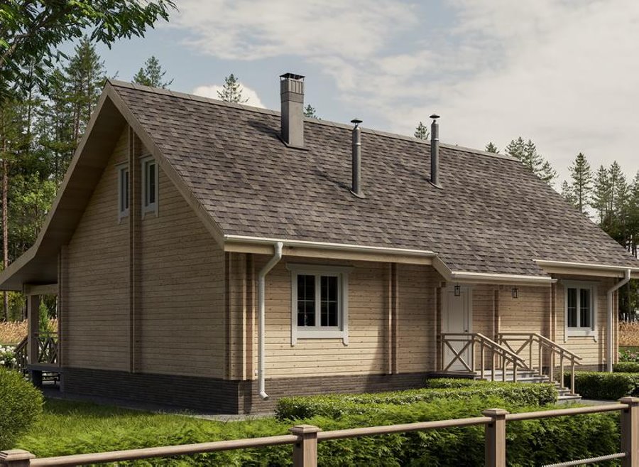 От 18 тысяч рублей. Как выглядят и сколько стоят деревянные дома от лесхозов