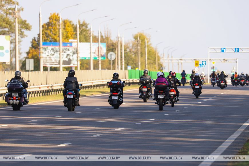 В Бресте состоялось закрытие мотосезона-2023. Небольшой фоторепортаж