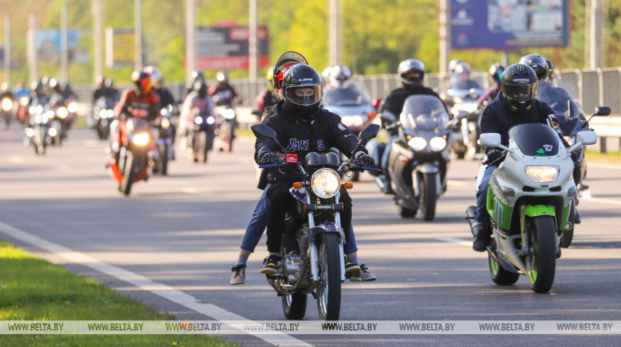 В Бресте состоялось закрытие мотосезона-2023. Небольшой фоторепортаж