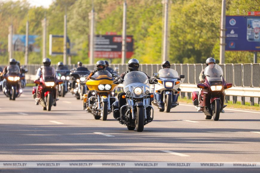 В Бресте состоялось закрытие мотосезона-2023. Небольшой фоторепортаж