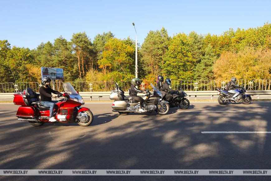 В Бресте состоялось закрытие мотосезона-2023. Небольшой фоторепортаж