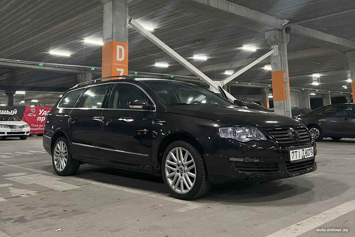 Парень реанимировал автомобильный «труп». На восстановление Passat B6 ушло $1300