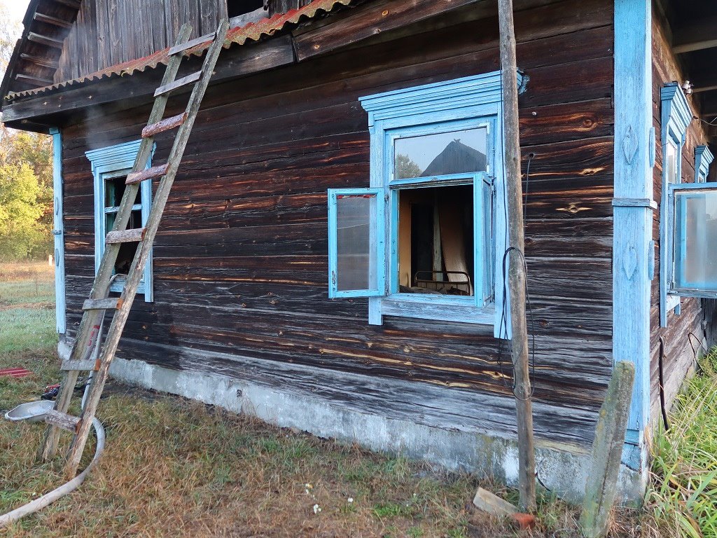 На пожаре в Ганцевичском районе погиб хозяин дома