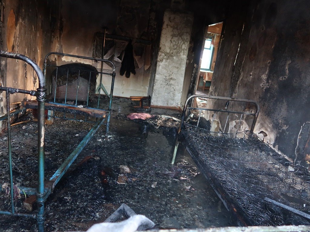 На пожаре в Ганцевичском районе погиб хозяин дома