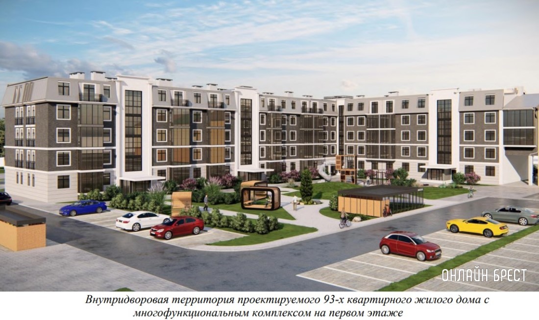 В центре Бреста на месте бывшего «Прибужского квартала» хотят построить дом