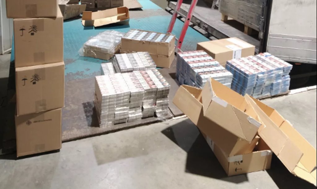 Контрабандные сигареты из Беларуси более чем на €2 млн задержали в Литве