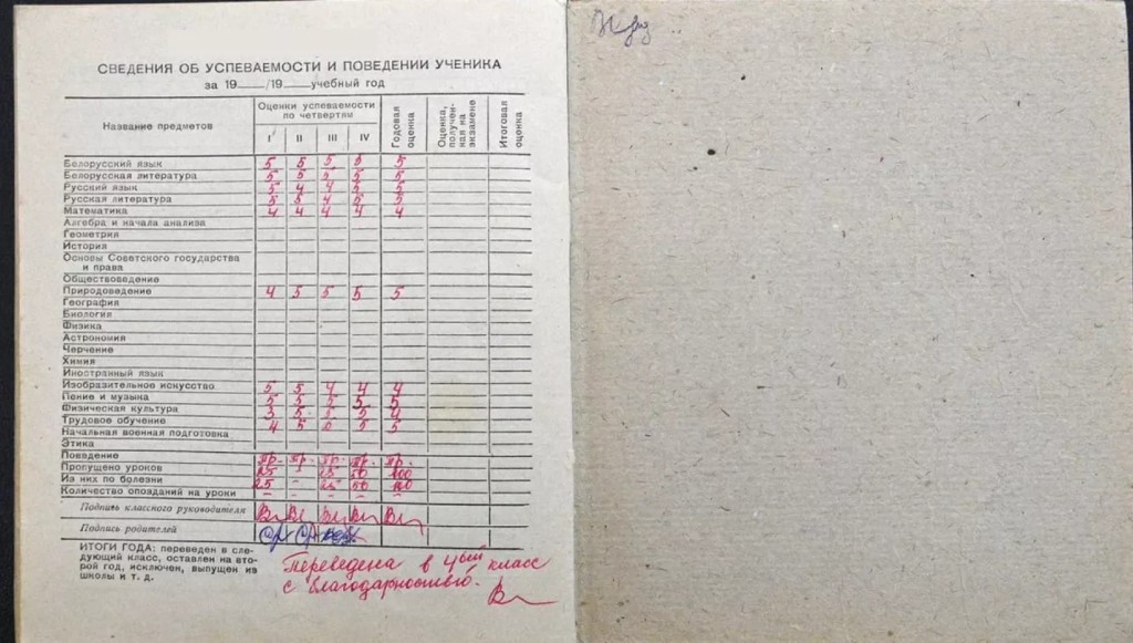 Дневники из прошлого: как менялся главный документ школьника последние 40 лет