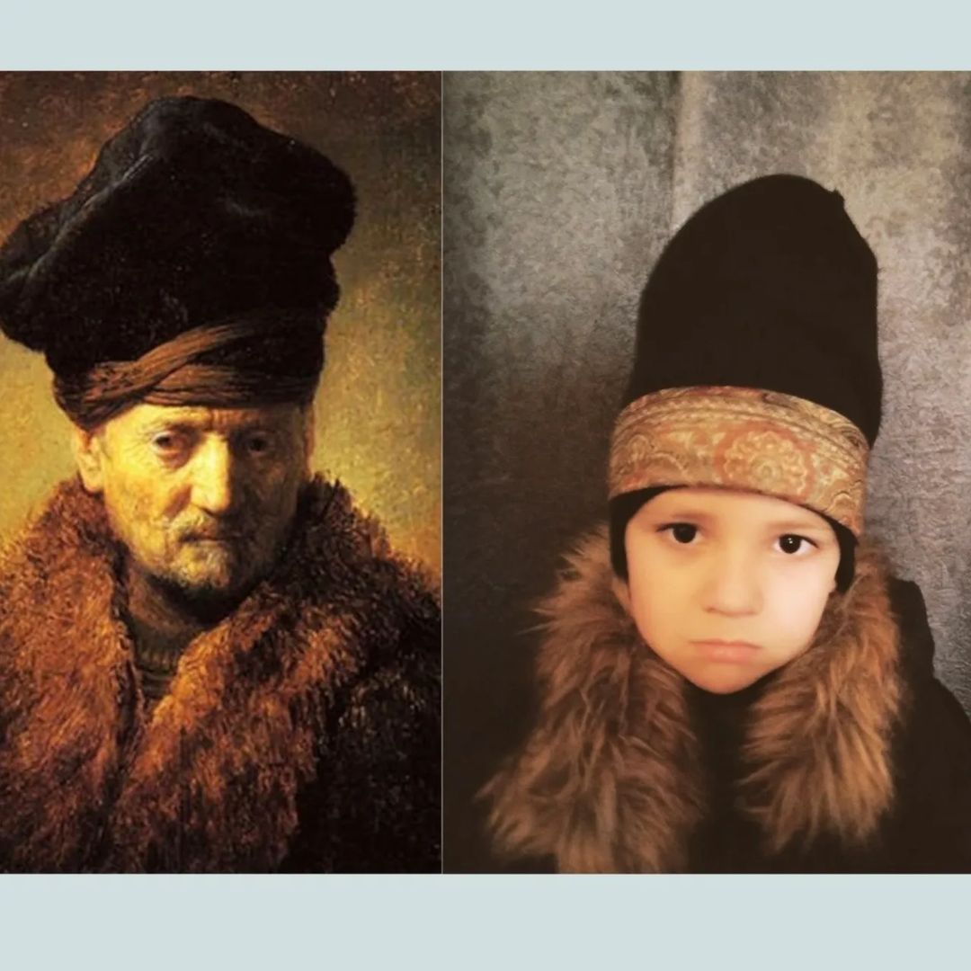 Семьи Жабинковского района «повторили» картины великих художников