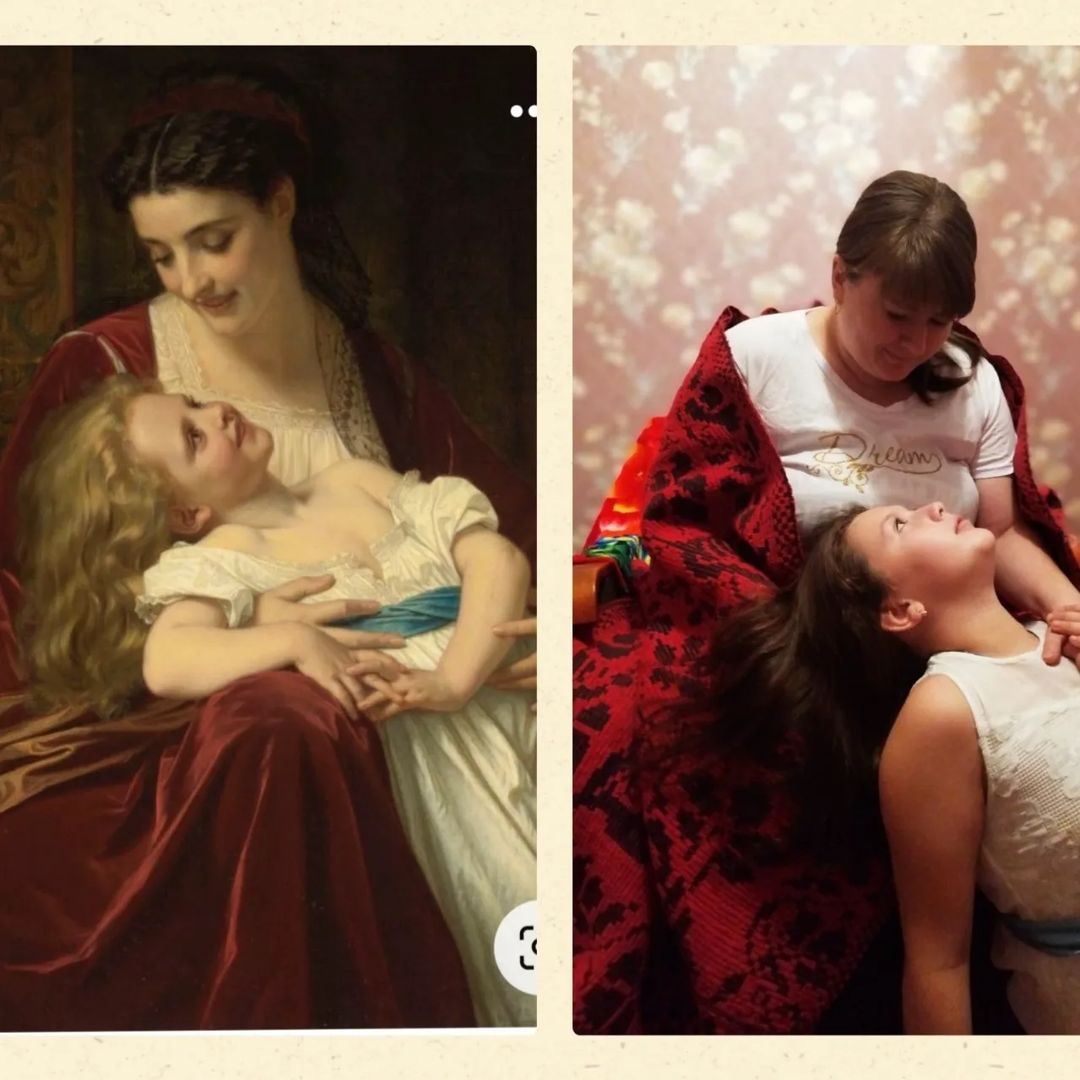 Семьи Жабинковского района «повторили» картины великих художников