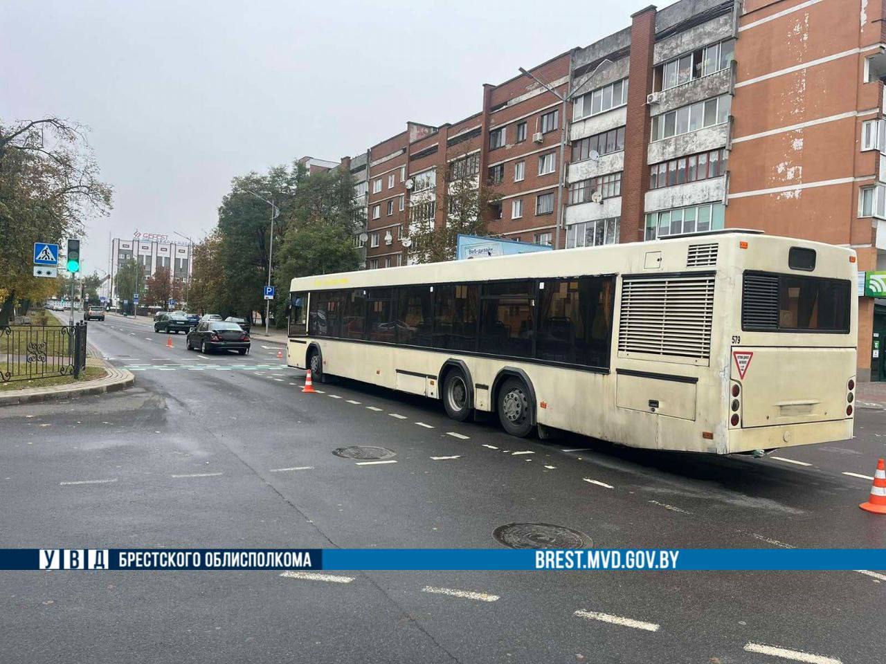 Три ДТП с участием общественного транспорта произошли за день в Бресте