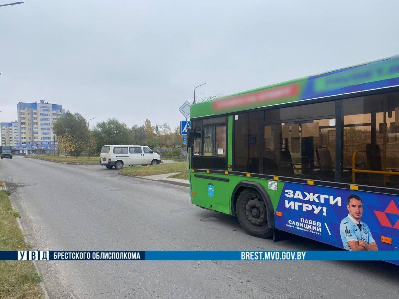 Три ДТП с участием общественного транспорта произошли за день в Бресте