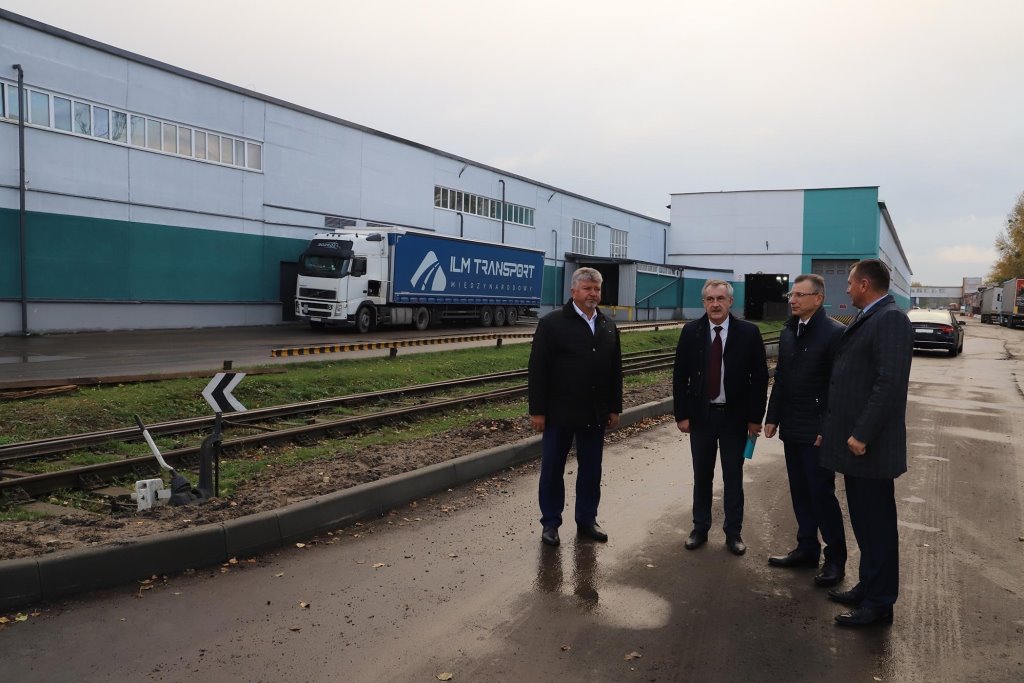 Работу пунктов пропуска «Козловичи» и «Брест» проинспектировал Председатель ГТК Владимир Орловский