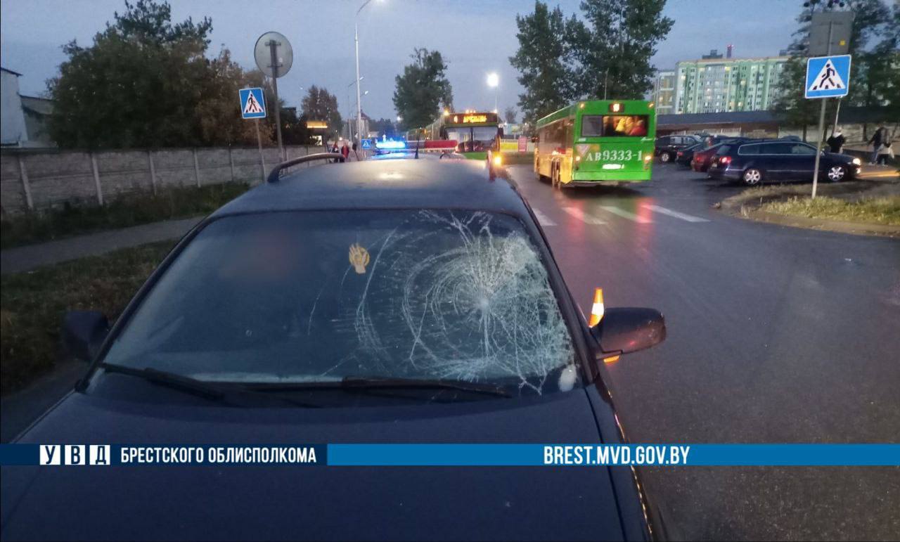 В Пинске сбили 10-летнего велосипедиста