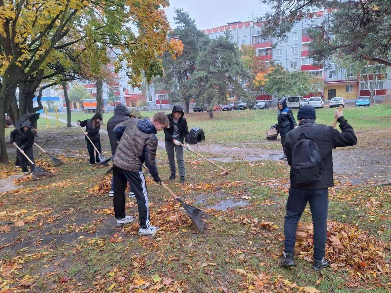 Участники «Марафона чистоты» навели порядок на Дубровке в Бресте