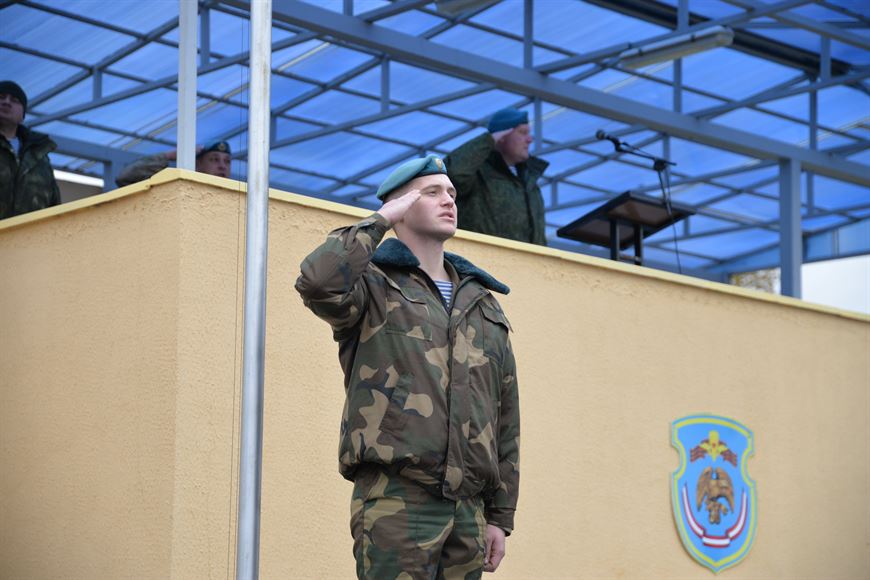 В Бресте около 200 десантников-срочников уволили в запас