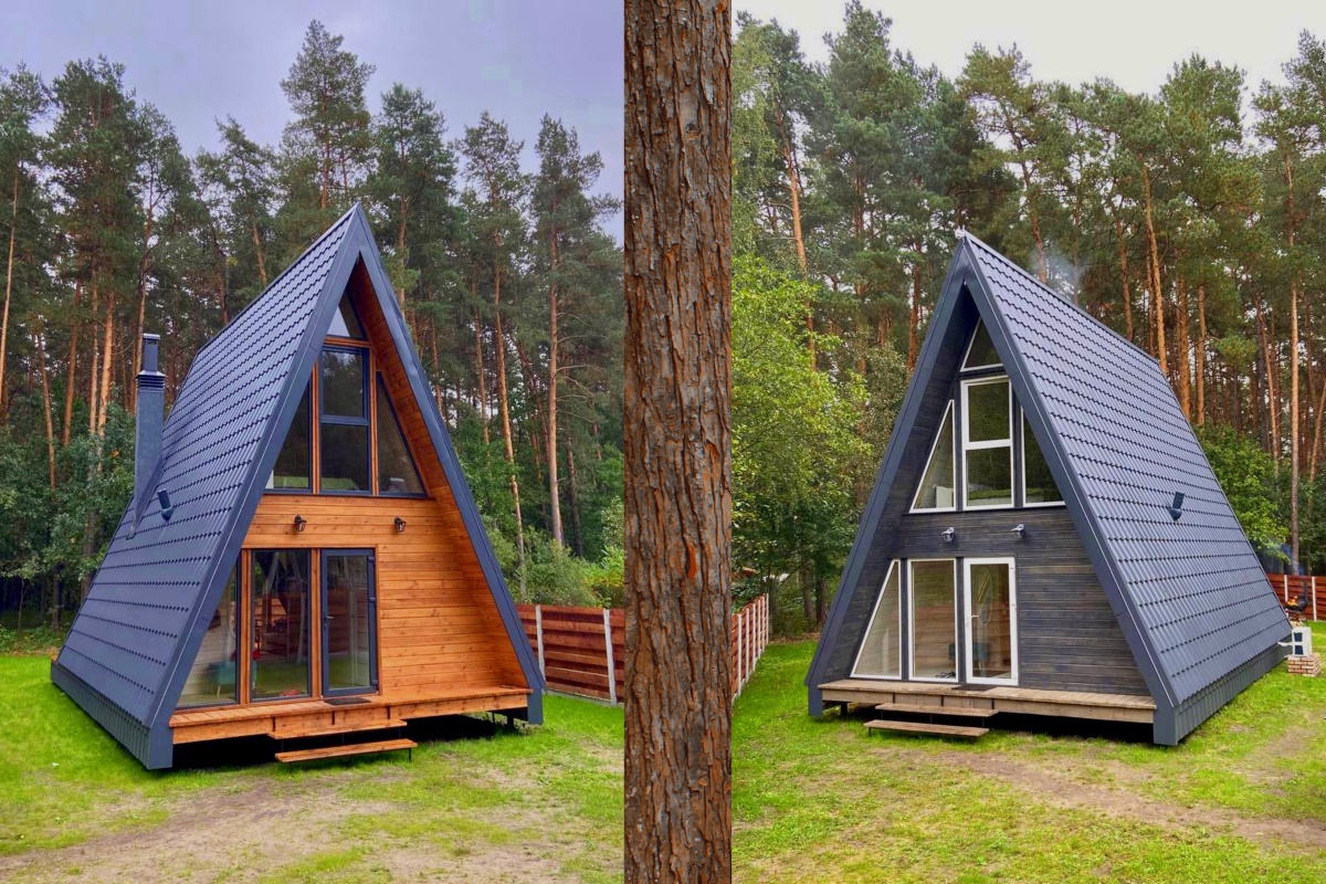 Тренд 2023 года! Треугольные домики в лесу, в которых обязательно стоит побывать!