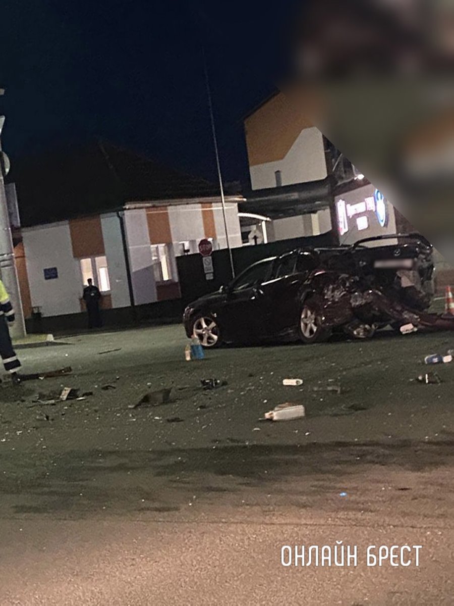 Вечером в Бресте на Машерова произошло ДТП. Рассказываем подробности