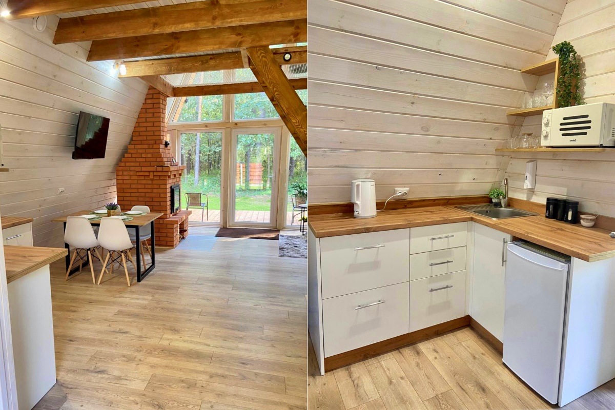 Тренд 2023 года! Треугольные домики в лесу, в которых обязательно стоит побывать!