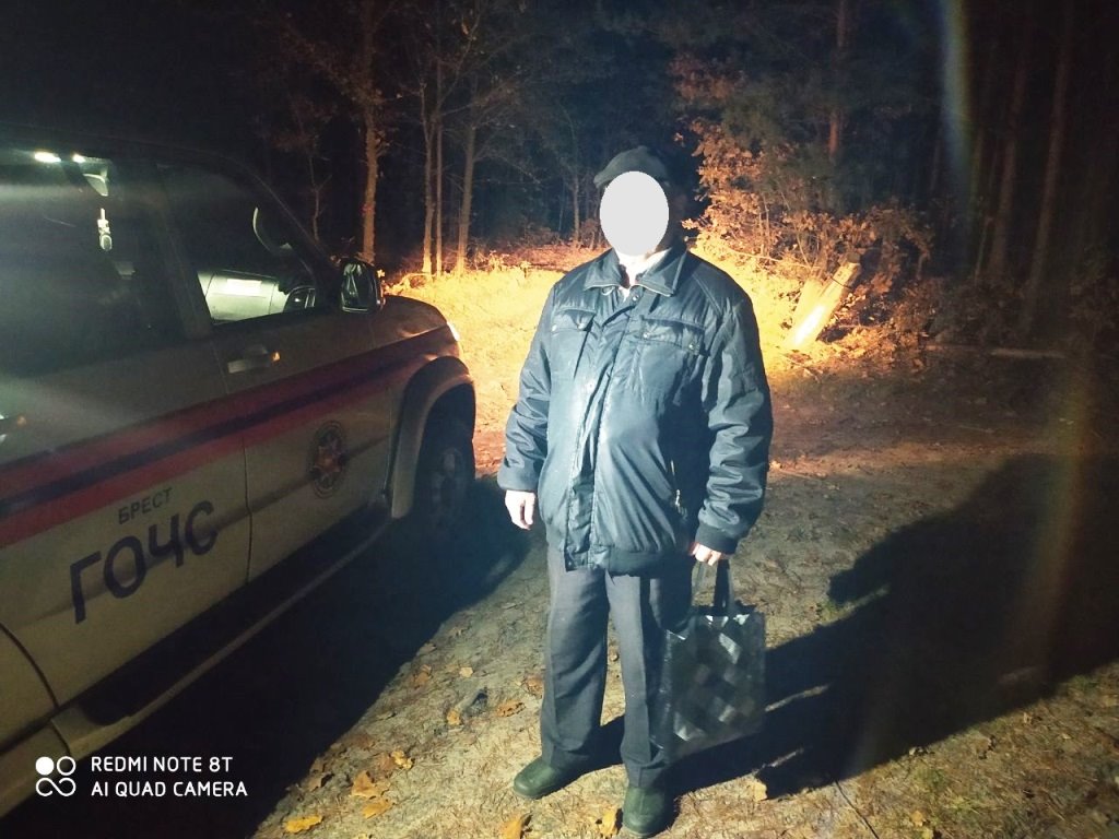 В Брестском районе заблудился грибник