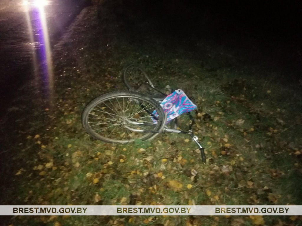 ДТП возле Бреста: 57-летний велосипедист попал под колеса автомобиля