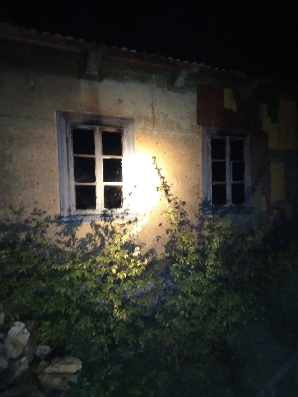 Ночью горел жилой дом в д. Оберовщина Каменецкого района