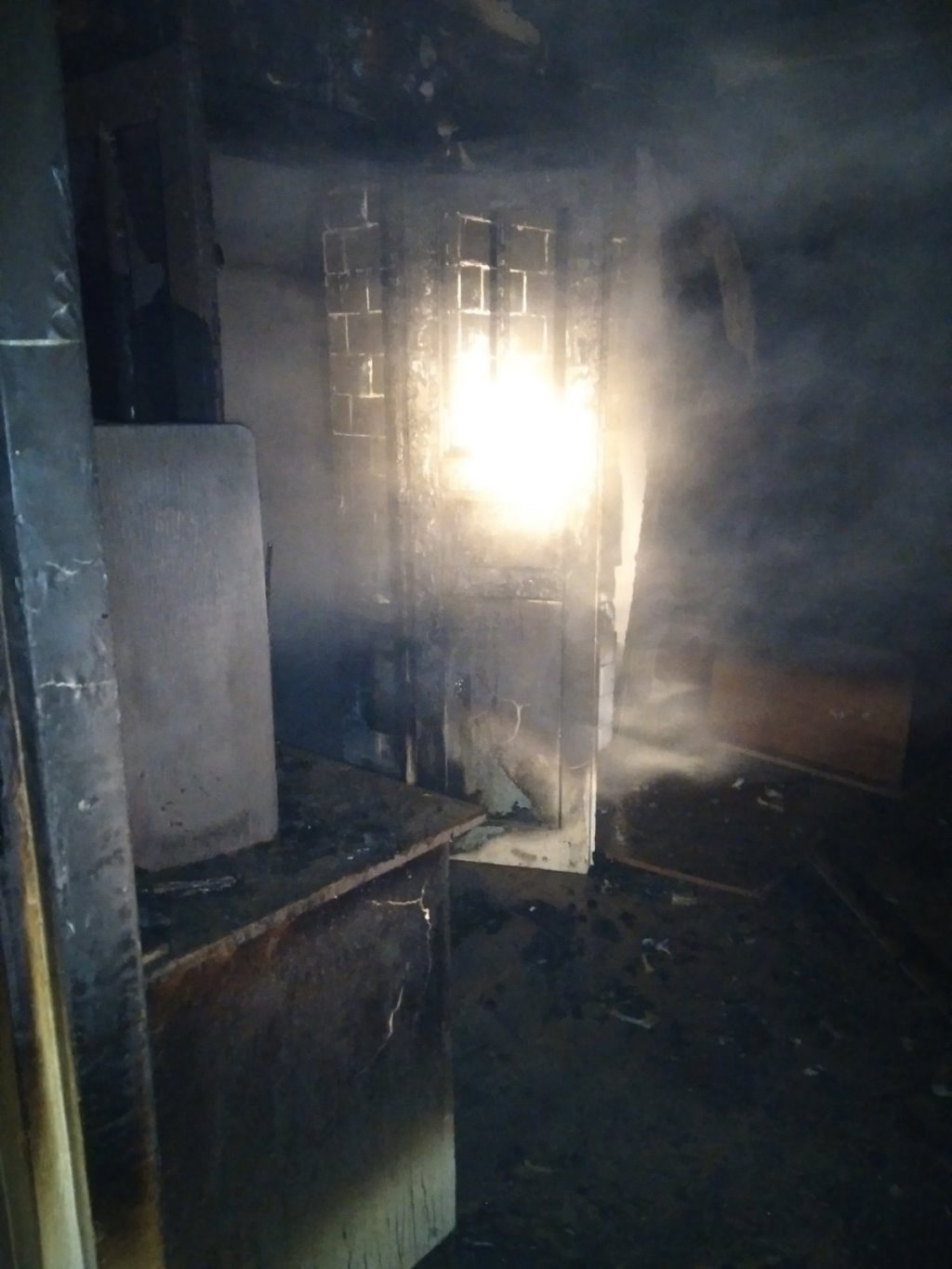 Ночью горел жилой дом в д. Оберовщина Каменецкого района