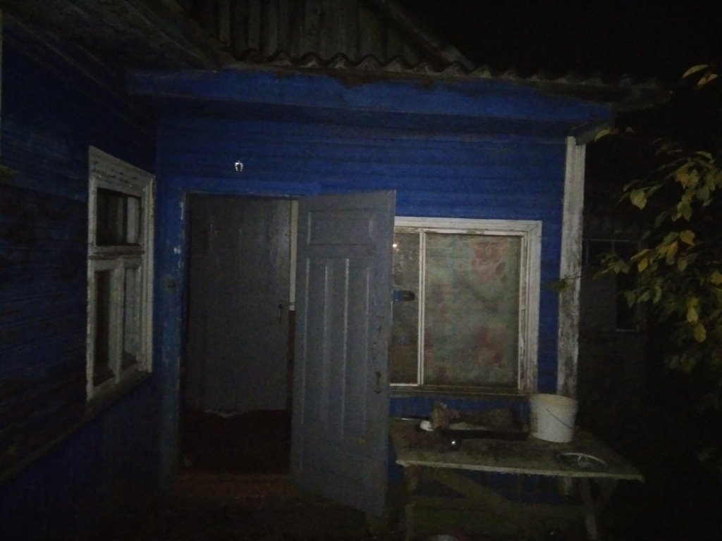 Ночью горел жилой дом в д. Оберовщина Каменецкого района