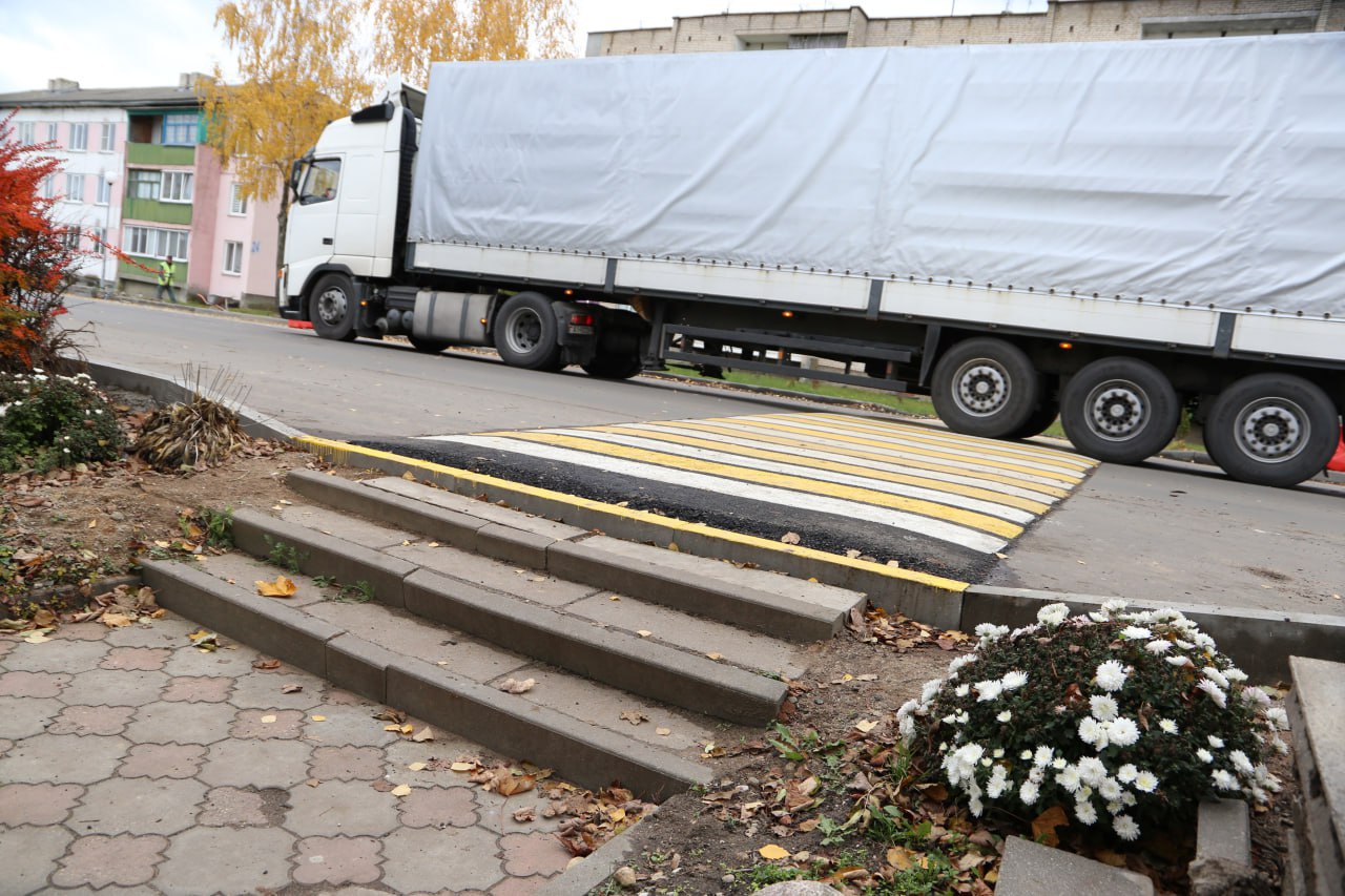В Ляховичах на непродолжительном участке установлено пять «спящих полицейских». С чем это связано?