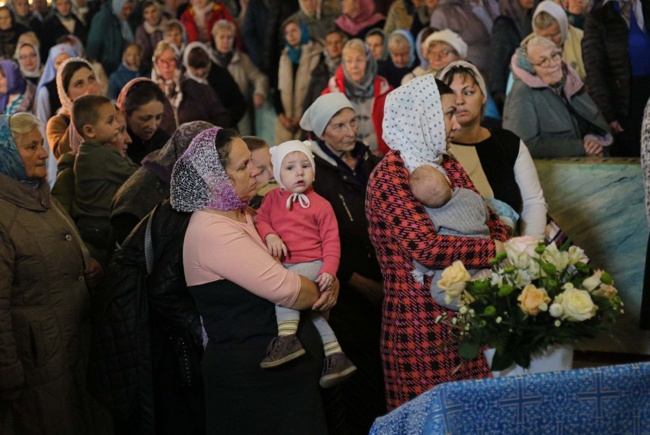 В Праздник Казанской иконы Божией Матери состоялся престольный праздник нижнего храма собора Воскресения Христова в Бресте