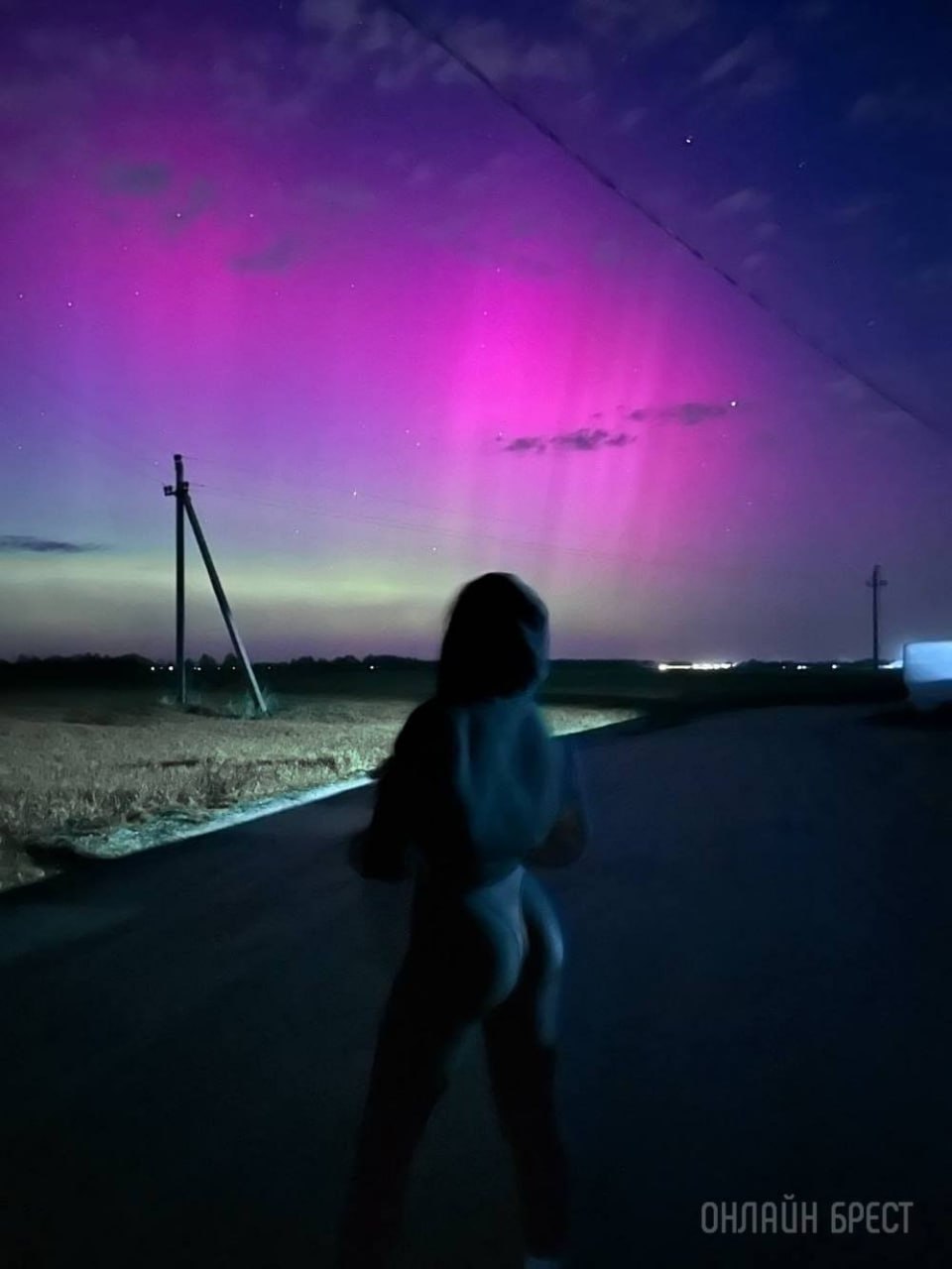 Северное сияние в Беларуси: жители каких регионов его видят чаще