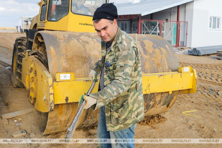 Крупный молочно-товарный комплекс строят в Жабинковском районе