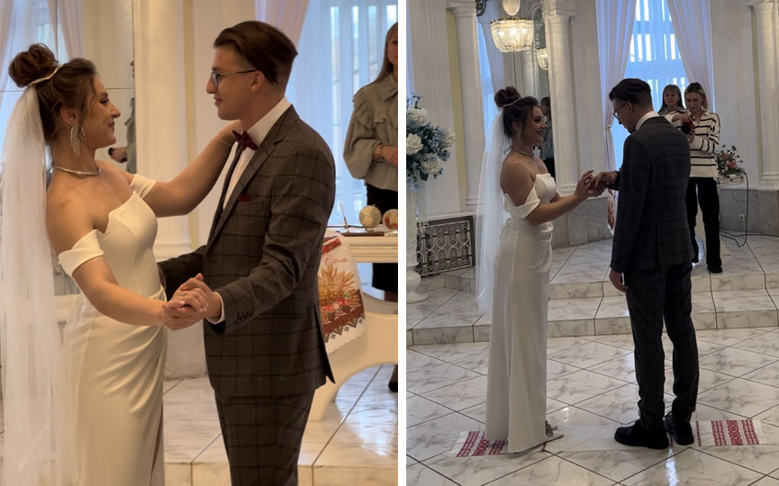 Сделал предложение однокласснице на крыше Исаакиевского собора. В Барановичах состоялось 888-е бракосочетание