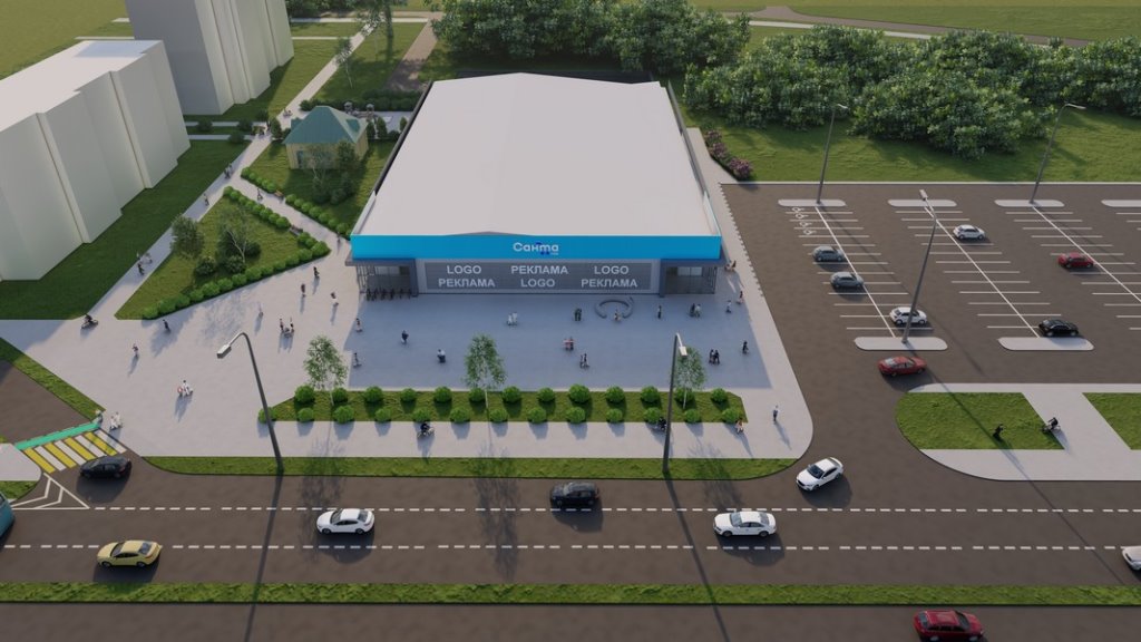 В Бресте на ул. Лейтенанта Рябцева планируют строить Торговый центр «Санта»