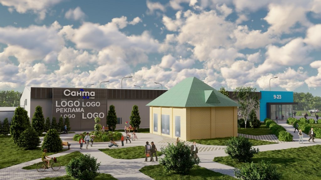 В Бресте на ул. Лейтенанта Рябцева планируют строить Торговый центр «Санта»