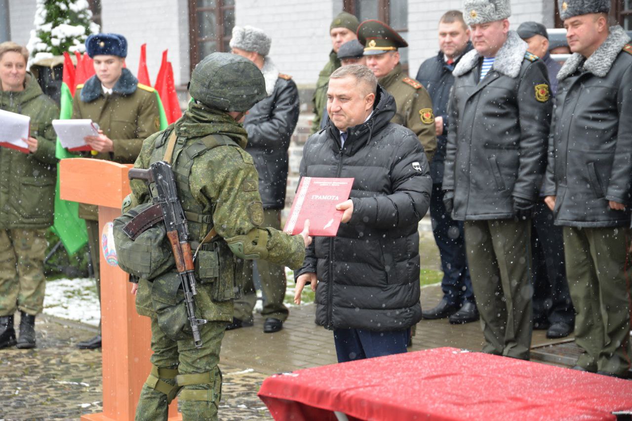 В Брестской крепости прошли мероприятия, посвященные Дню ракетных войск и артиллерии 