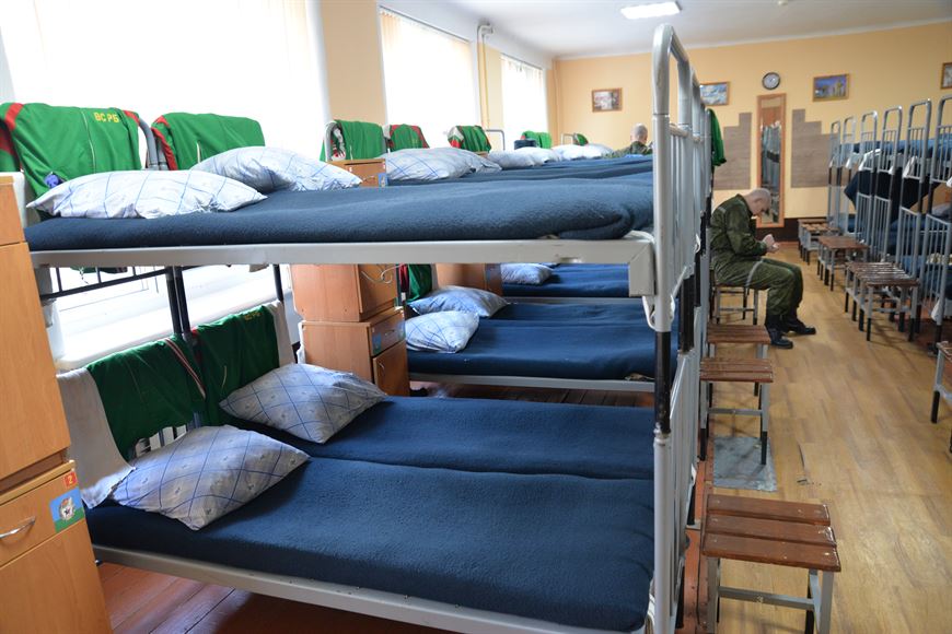 «Десантное братство зарождается в первые дни службы». Новобранцы вливаются в коллектив 38-й бригады