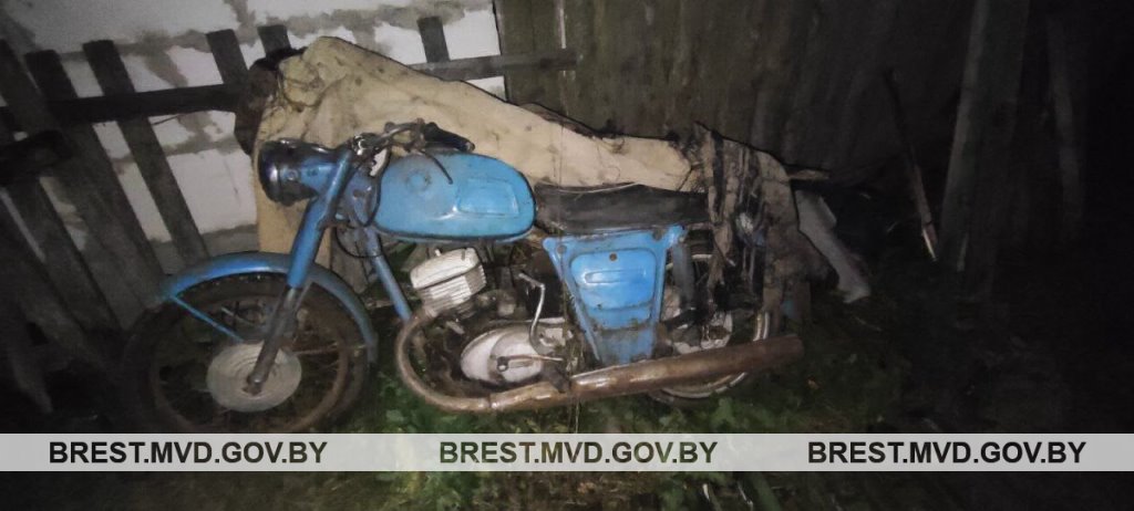 Кража мотоцикла в Дрогичинском районе