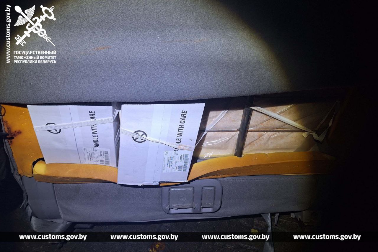 В Беларусь хотели контрабандой ввезти почти 400 кг итальянского сыра пармезан