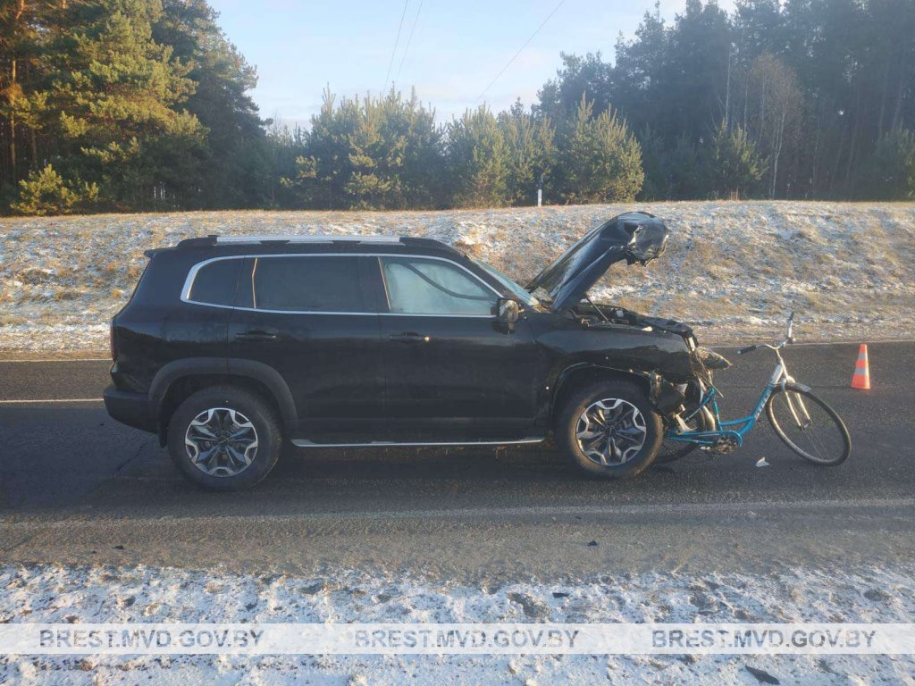 На Брестчине в результате ДТП погиб велосипедист