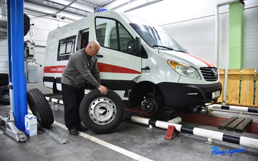 Сразу пять автомобилей скорой помощи прибыли в Барановичи