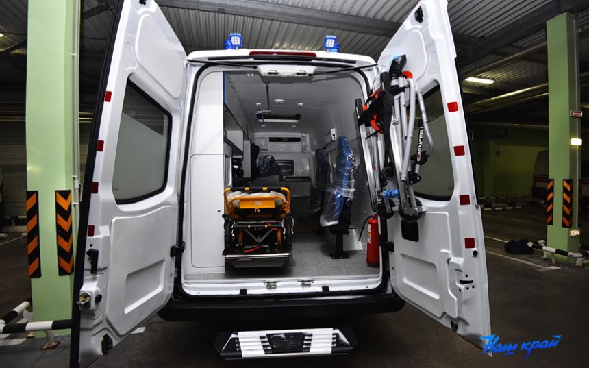 Сразу пять автомобилей скорой помощи прибыли в Барановичи