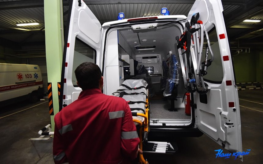 Сразу пять автомобилей скорой помощи прибыли в Барановичи