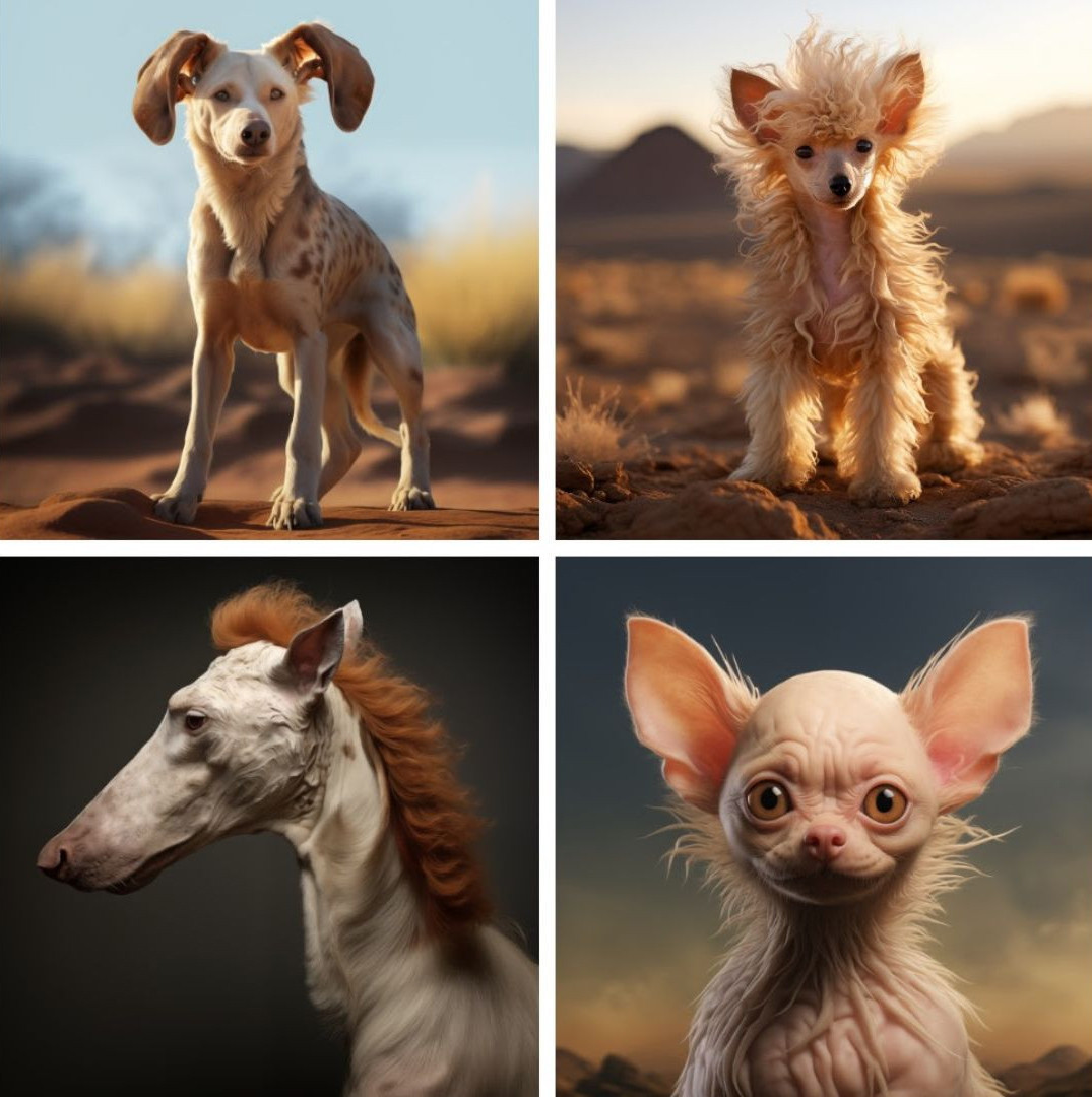 Ветеринары показали, как собаки могут выглядеть через 10 000 лет