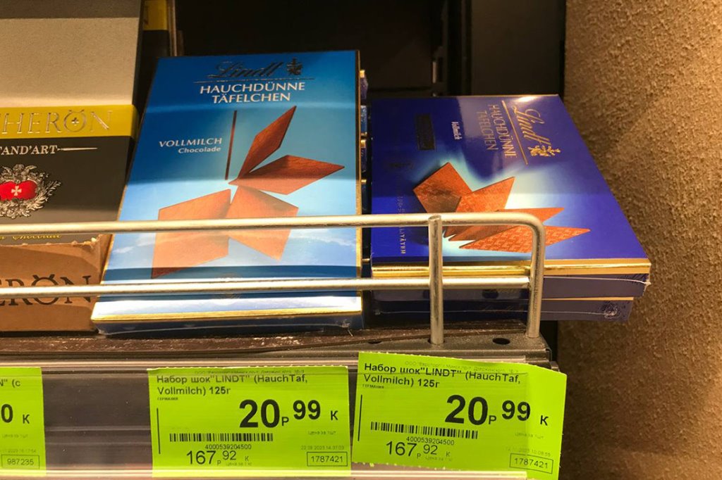 В магазины вернулась почти вся сладкая санкционка