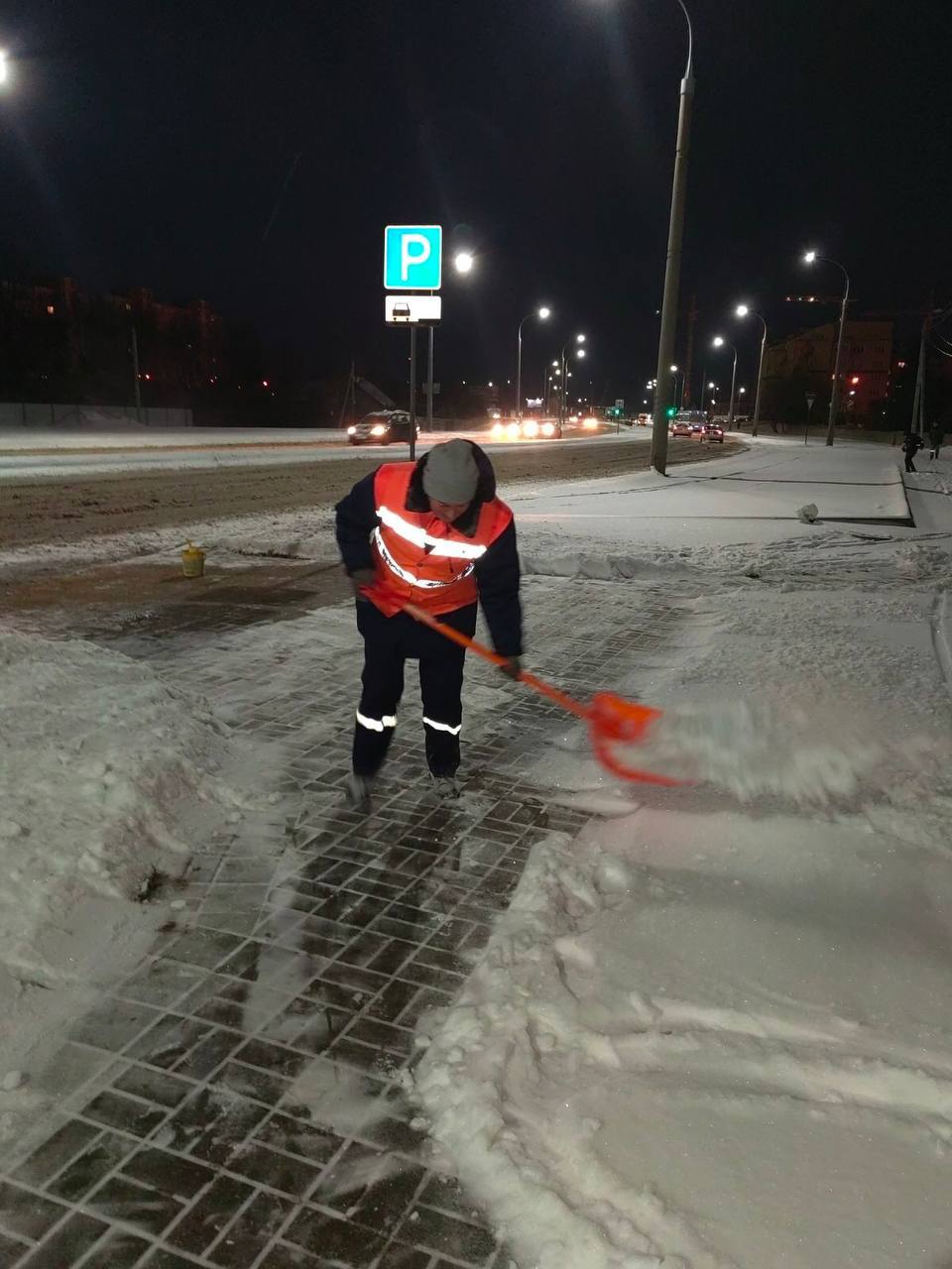 Сложные погодные условия в Бресте