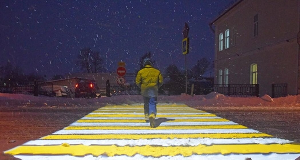 На Витебщине появился проекционный пешеходный переход. Чем он хорош?