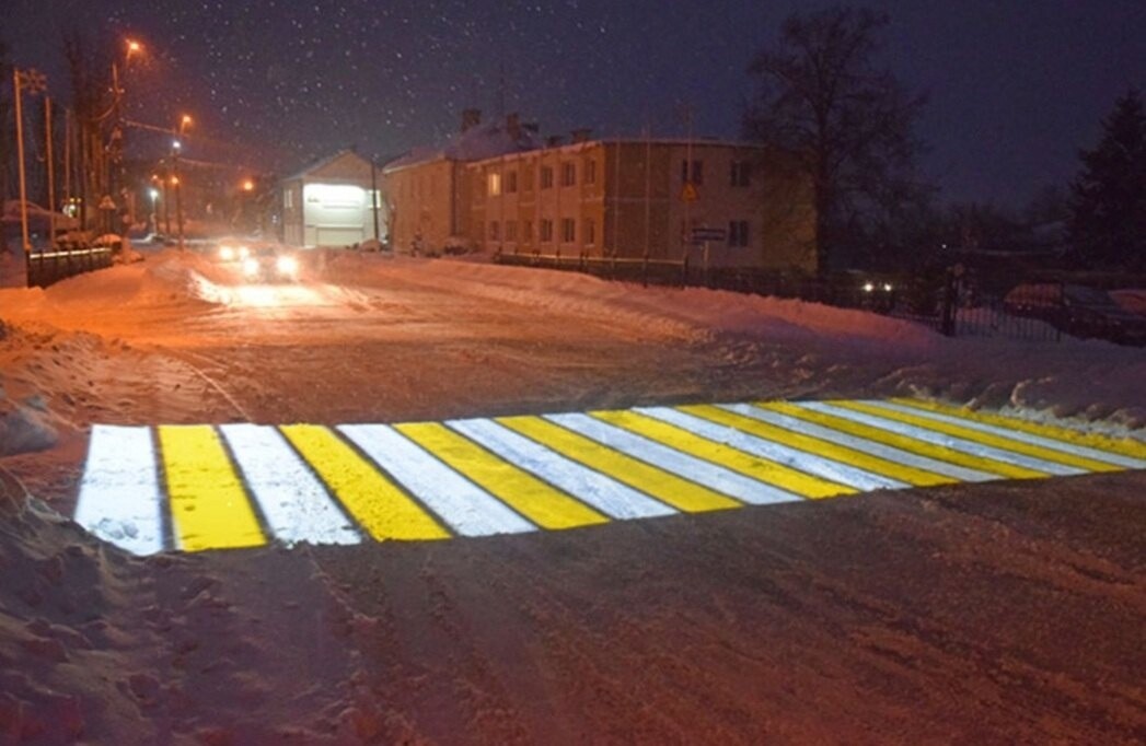 На Витебщине появился проекционный пешеходный переход. Чем он хорош?