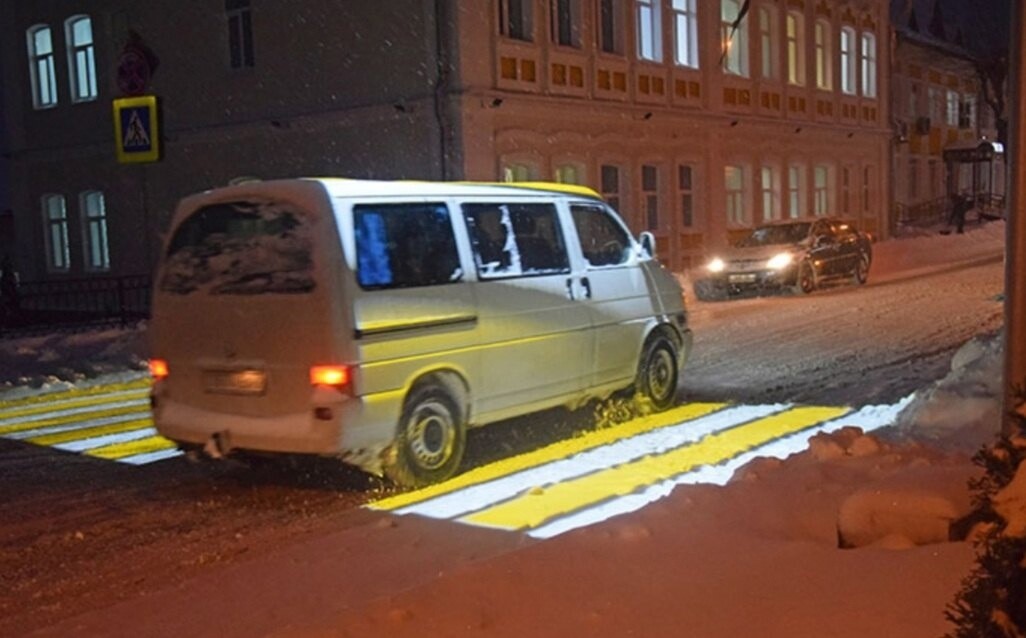 На Витебщине появился проекционный пешеходный переход. Чем он хорош?